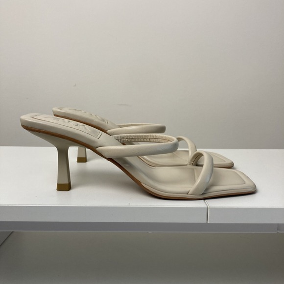 Zara Leather Strap Heel Sandals Brand New Women Size 6.5 - Picture 2 of 10